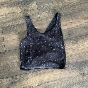 Lululemon cropped cross-tie tank - size 2